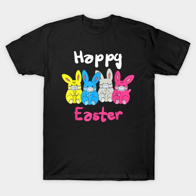 Happy Easter Quarantine Toddler Chillin With My Peeps T-Shirt by sevalyilmazardal